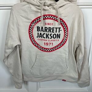 NWT Barrett-Jackson Beige Hoodie